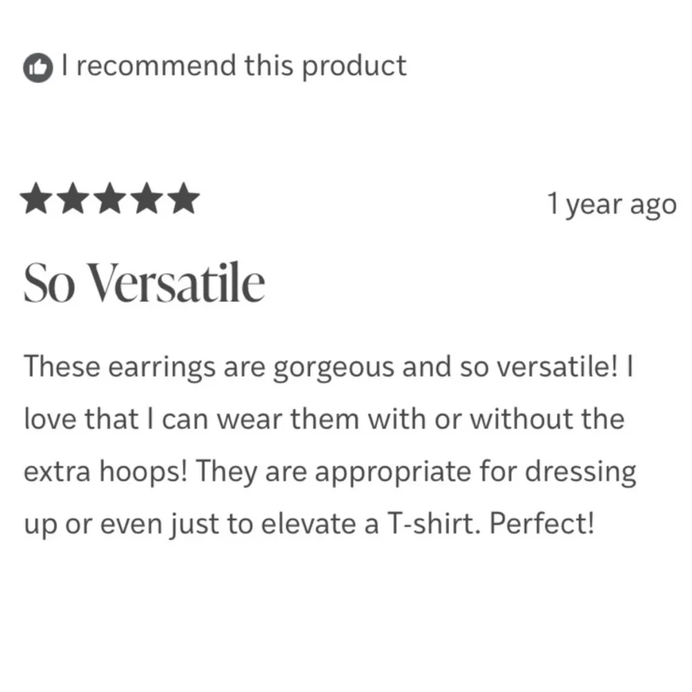 Julie Vos Marbella 2 In 1 Gold Earrings